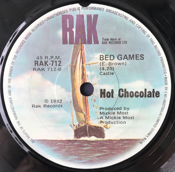 Hot Chocolate : Girl Crazy (7", Single)