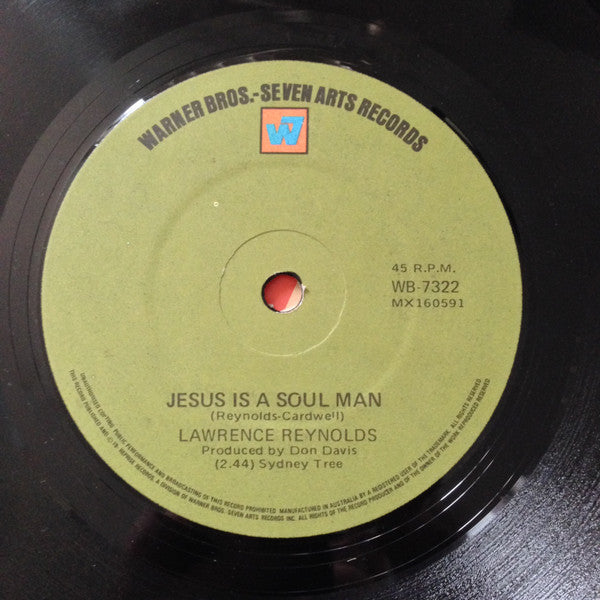 Lawrence Reynolds : Jesus Is A Soul Man / I Know A Good Girl (When I Hold One) (7&quot;, Single)