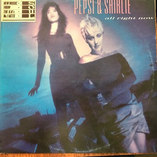 Pepsi &amp; Shirlie : All Right Now (LP, Album)