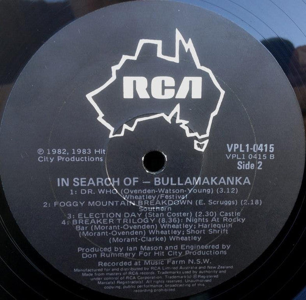 Bullamakanka : In Search Of (LP, Album, Gat)