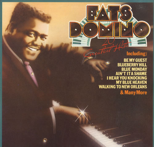 Fats Domino : 20 Greatest Hits (LP, Comp, Mono, RE)