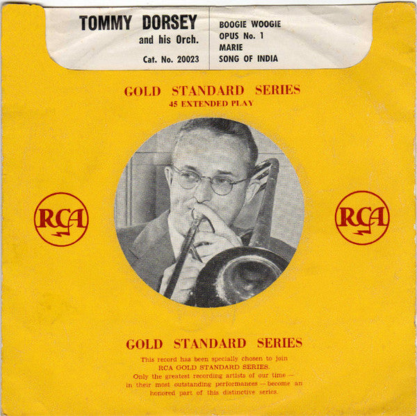 Tommy Dorsey : Tommy Dorsey &amp; His Orchestra (7&quot;, EP, Mono)