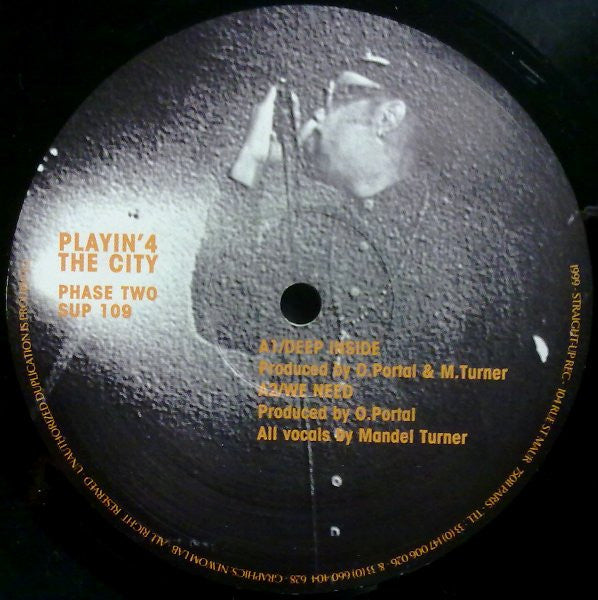 Playin' 4 The City : Phase Two (12")