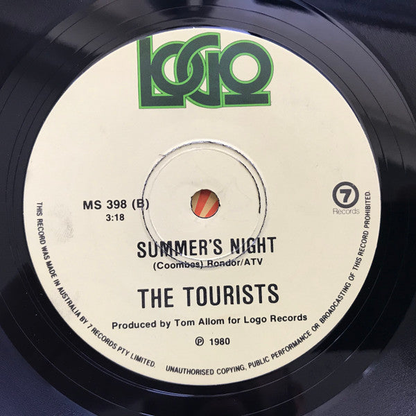 The Tourists : I Only Want To Be With You (7", Single)