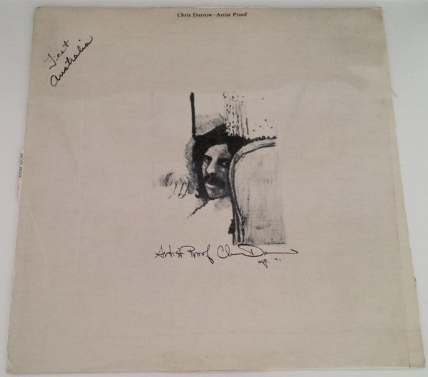 Chris Darrow : Artist Proof (LP, Album)