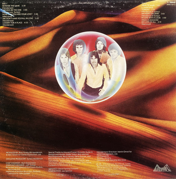 Chilliwack : Lights From The Valley (LP, Album)