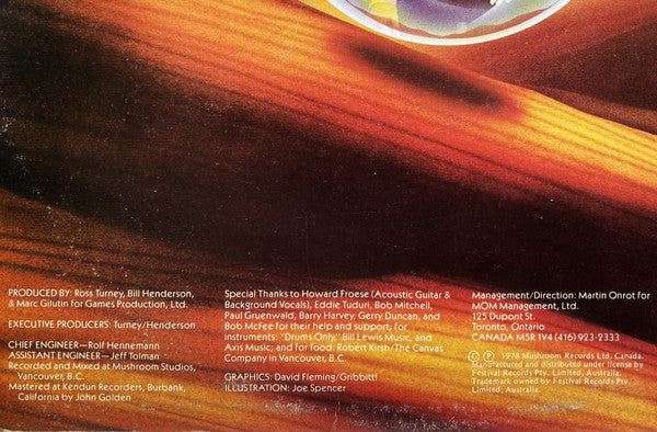 Chilliwack : Lights From The Valley (LP, Album)