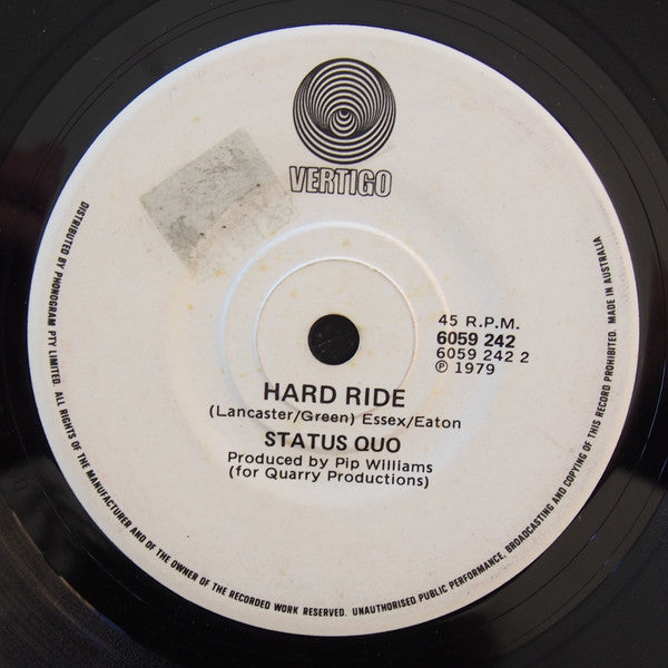 Status Quo : Whatever You Want (7", Single)