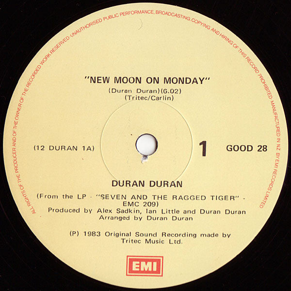 Duran Duran : New Moon On Monday (12")