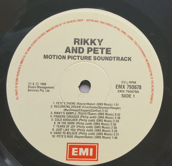 Various : Rikky And Pete (Original Soundtrack) (LP, Album)