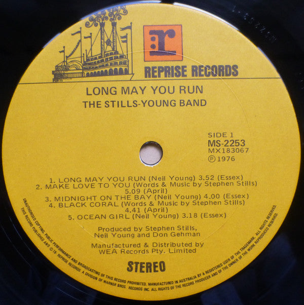 The Stills-Young Band : Long May You Run (LP, Album)