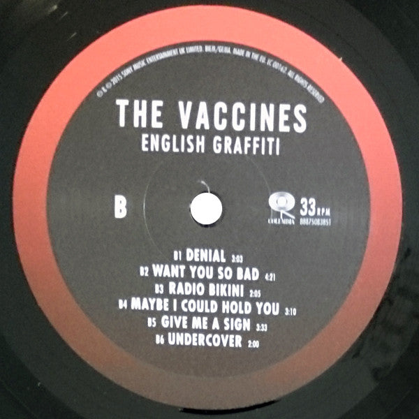 The Vaccines : English Graffiti (LP, Bla + LP, Red + CD + Album, Dlx, Ltd, Num)