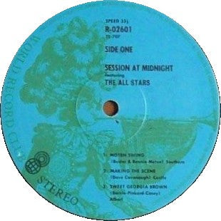 Various : Session At Midnight (LP, Album, Club, RE)