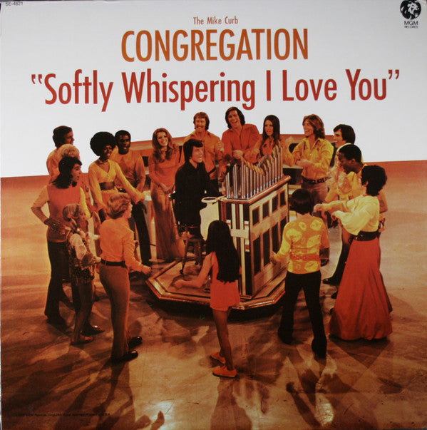 Mike Curb Congregation : Softly Whispering I Love You (LP, Album, Club)