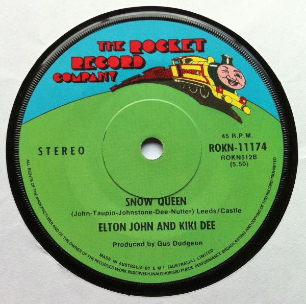 Elton John And Kiki Dee : Don't Go Breaking My Heart (7", Single)