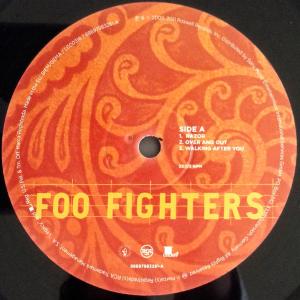 Foo Fighters : Skin And Bones (2xLP, Album, RE, 180)