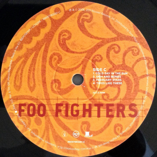 Foo Fighters : Skin And Bones (2xLP, Album, RE, 180)