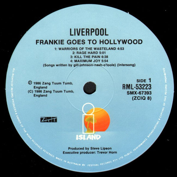 Frankie Goes To Hollywood : Liverpool (LP, Album)