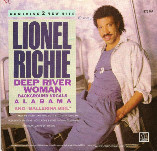 Lionel Richie : Deep River Woman / Ballerina Girl (7&quot;, Single)