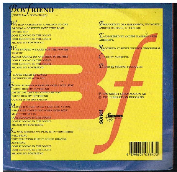 Lili & Sussie : Boyfriend (7")