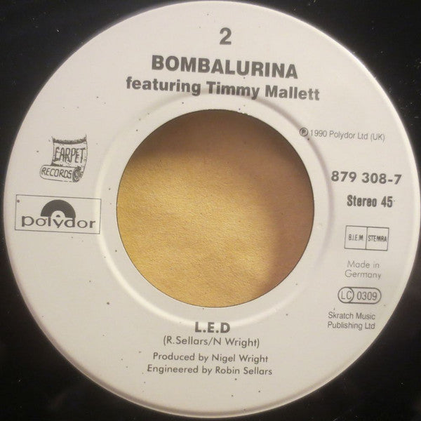 Bombalurina Featuring Timmy Mallett : Seven Little Girls Sitting In The Back Seat (7", Single)
