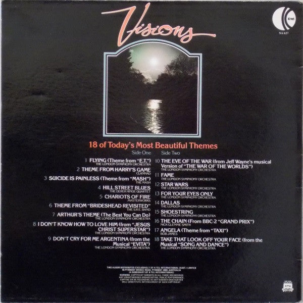 Various : Visions (LP, Comp)