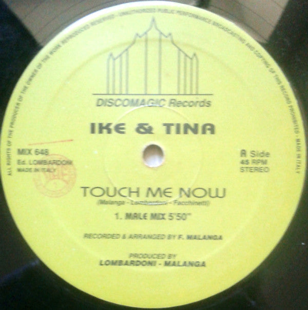 Ike & Tina : Touch Me Now (12")