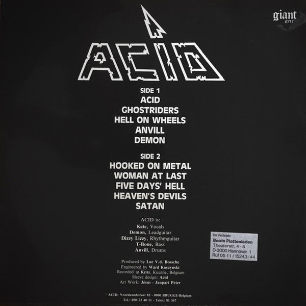 Acid : Acid (LP, Album)