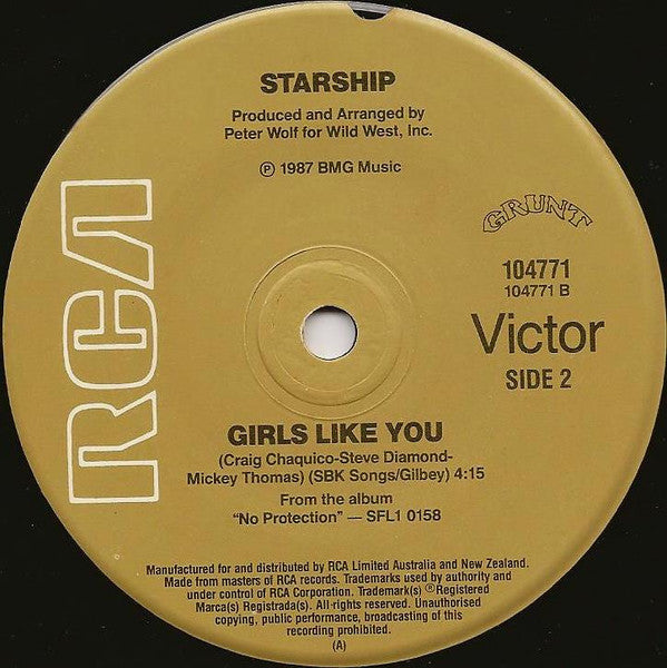 Starship (2) : Beat Patrol (7", Single)