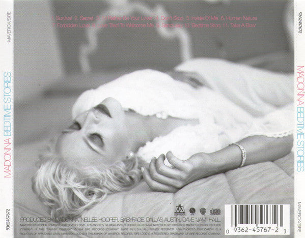 Madonna : Bedtime Stories (CD, Album)