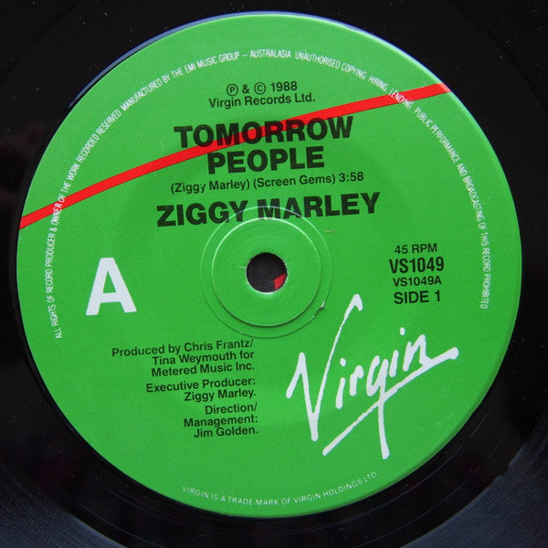 Ziggy Marley And The Melody Makers : Tomorrow People (7", Single)