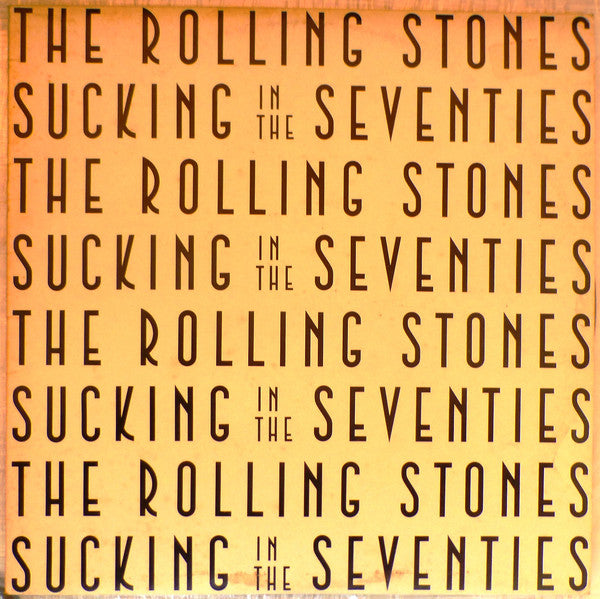 The Rolling Stones : Sucking In The Seventies (LP, Comp)