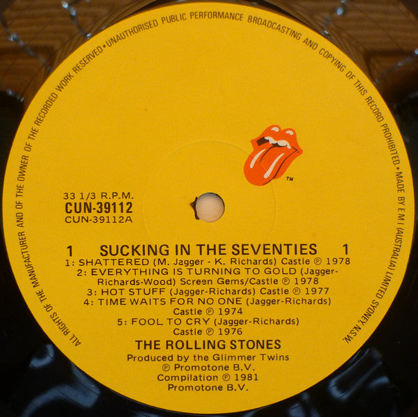 The Rolling Stones : Sucking In The Seventies (LP, Comp)