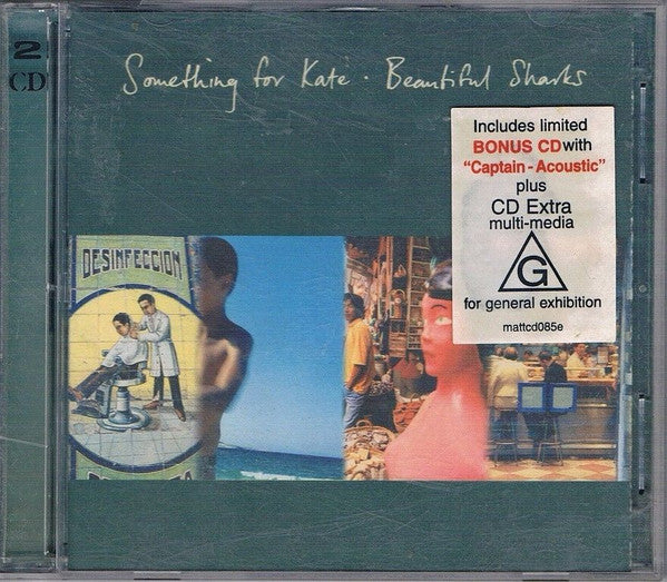 Something For Kate : Beautiful Sharks (CD, Album + CD-ROM, Enh, Ltd)