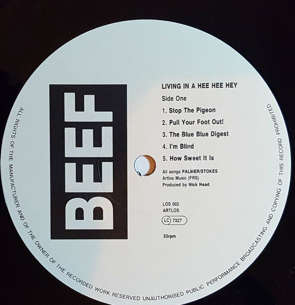 BEEF (4) : Living In A Hee Hee Hey (LP, Album)