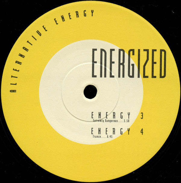 Alternative Energy : Energized E.P. (12", EP)