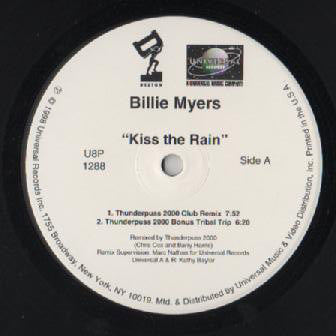 Billie Myers : Kiss The Rain (12&quot;)
