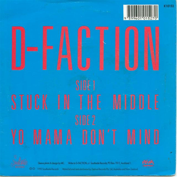 D-Faction : Stuck In The Middle (7", Single)