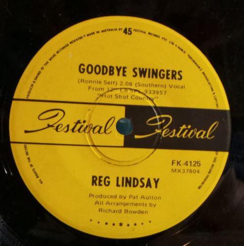 Reg Lindsay : Armstrong (7", Single)