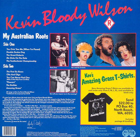 Kevin Bloody Wilson : My Australian Roots (LP)