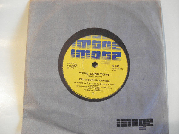 Kevin Borich Express : Goin&#39; Down Town (7&quot;, Single)