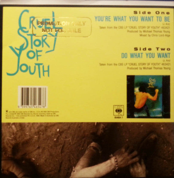 Cruel Story Of Youth : You’re What You Want To Be (7", Single)