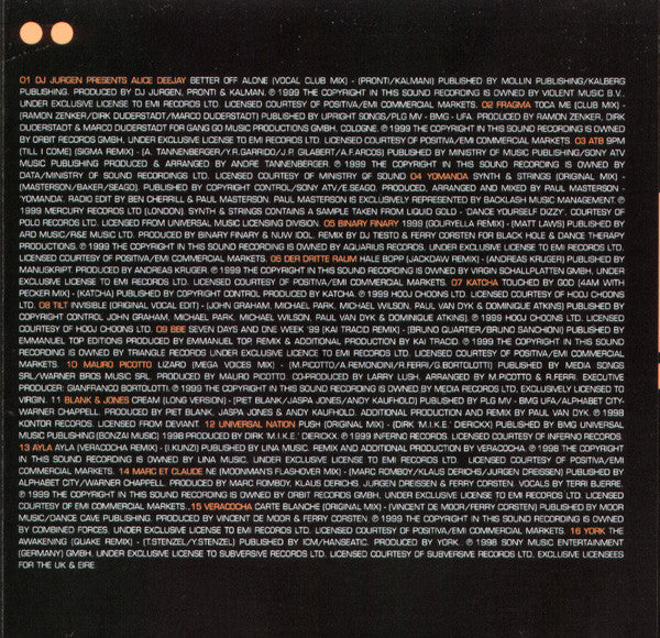 Various : Club Anthems 99 - The Wise Buddah Mix (2xCD, Comp, Ltd, Mixed)