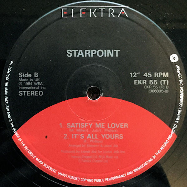 Starpoint : He Wants My Body (12")