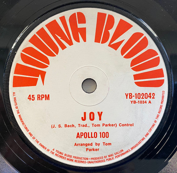 Apollo 100 : Joy (7&quot;, Single)