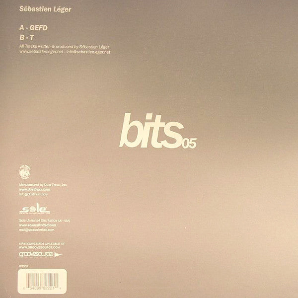 Sébastien Léger : GEFD / T (12")