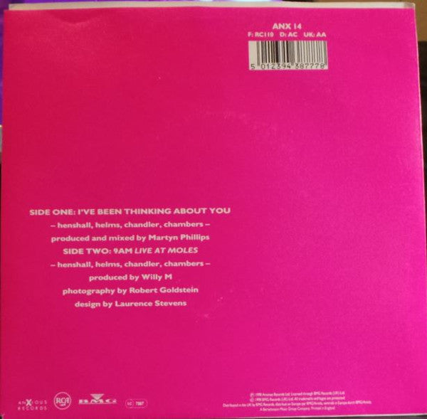 Londonbeat : I've Been Thinking About You (7", Single)