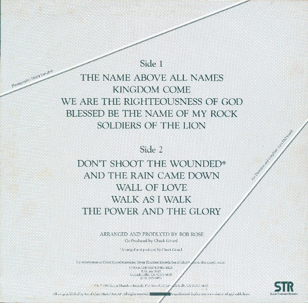 Chuck Girard : The Name Above All Names (LP, Album)