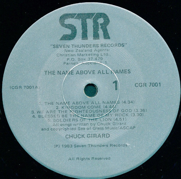 Chuck Girard : The Name Above All Names (LP, Album)