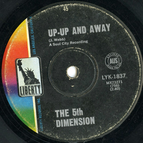 The Fifth Dimension : Up-Up And Away (7&quot;, Single)